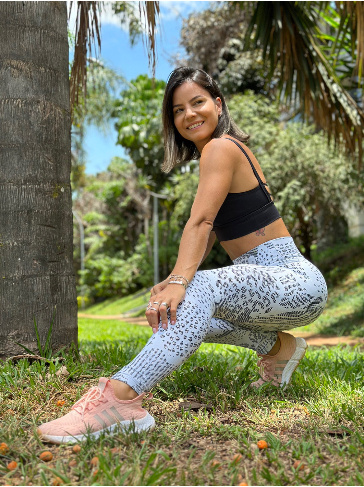 LEGGING JACQUARD PRINT